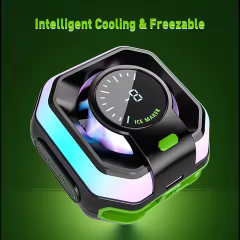 2025 NEW Mobile Phone Magnetic Semiconductor Cooling Fan Radiator HK-5 PRO for IPhone Android Tablet