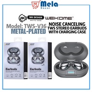 WK DESIGN TWS-V36 Noise-Canceling TWS Earbuds (With Charging Case)