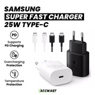 TA800 CHARGER SAMSUNG 25W SUPER FAST CHARGING USB TYPE C SAMSUNG CHARGER TYPE C FAST CHARGING