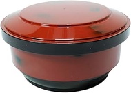 [A] Izumi Rice Dish, Negoro for 1 person, Flat No [5.9 x 2.8 inches (15 x 7 cm), Inner Dimensions 5.