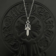 30 Necklace Hip Hop All-Match Classic Retro Aged Pendant