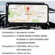 MDPROMCP R1200GS Motorcycle Phone Holder with Double USB Charger Mobile Phone Mount GPS Navigation B