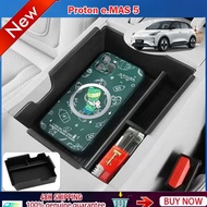 [] Proton E.MAS 5 Armrest Storage Tray ABS Center Console Organizer for Porton e.MAS 5 Armrest Box C