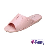 PANSY日本製女室內拖鞋/ 粉色/ L