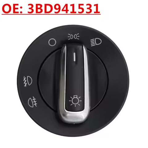 OE:3BD941531/A 6RD941531/G 17 Pins Headlight Control Switch For VW Transporter T4 Passat B5 B5.5 Bee
