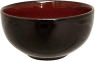 Luzerne LZ302-RT3103011 Small Bowl, Crimson, Diameter 43.7 inches (111 cm), Rustic