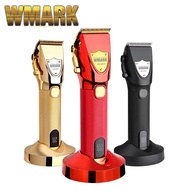 WMARK with base high-power hair clipper adult hair clipper oil head electric clippers LCD digital di