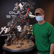 QUEEN STUDIOS JETPOWER OPTIMUS PRIME VS MEGATRON  TRANSFORMERS STUDI