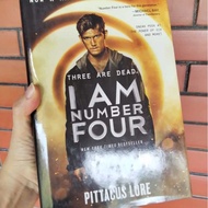 Pittacus Lore I am Number Four (HC) Dystopian Fiction English Preloved Novel Book