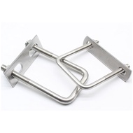 [U-Shaped Bolt] M6M8M10 Right-Angle Bolt Square Buckle U-Shaped Fixing Screw Square Tube Card Hardwa