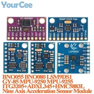 5pcs/1pc LSM9DS1 nine-axis Sensor Module 9-axis IMU Accelerometer Gyroscope Magnetometer GY-BNO080 9