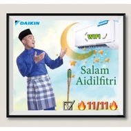 (WI-FI) Daikin R32 P-Series Wall Mounted Non-Inverter 1.0HP - 2.5HP (FTV28P)