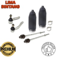 Honda HRV T7A CIVIC FB TRO 1.8 & 2.0 2012-2016 Year(1 SET) Tie Rod End+Rack End+Steering Boot Cover 