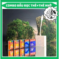 Combo 3 in 1 Reader + CF Memory Card (128MB / 1GB / 2GB / 4GB / 8GB / 16GB )