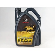 ORIGINAL HONDA PLATINUM SP W-30 Fully Synthetic Engine Oil Original 0W30 4 LITERS