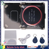 Upgraded 512k Proxmark3 Easy V3.0 RDV4 Memory ID M1 IC Built-in RFID Card Reader Integrated Antenna 