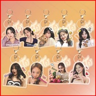 PS3 TWICE Acrylic Keychain Gift For Girls Bag Pendant NAYEON JeongYeon Momo Sana Mina DaHyun Chae Yo