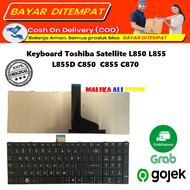 Keyboard Laptop Toshiba Satellite C850 C850D C855 C855D L850 - Original