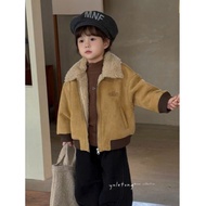 HK KIDS fur-linedJacket, Guangzhou standard winter warm coat size 2-7 years old (code 606119)