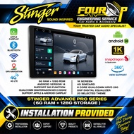 Stinger Advance Pro 8 Core Android Player 6GB Ram 128GB Rom Support 4g 360 Camera Dsp 2K Carplay