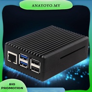 [anayoyo.my] Metal Case with Pi 5 Active Cooler Aluminum Alloy Case Fit for Raspberry Pi 5