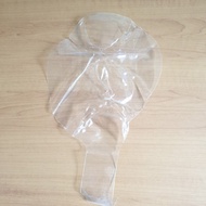 Balon PVC Ukuran 18" transparant BOBO Biru udah Stretch satuan 18 inch