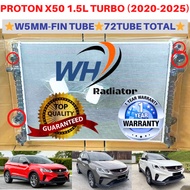 PROTON X50 1.5CC TURBO TOP QUALITY W5MM-FIN TOTAL 72TUBE CVT (16mm)Standard Size Radiator Tangki Air