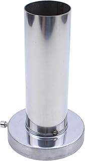 ApplianPar 4 inch Stainless Steel Round Exhaust Muffler Tip Removable Silencer Inner Silence