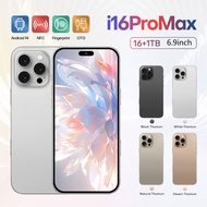 【1:1】A88A-A16 Pro Max NEW 5G Smartphone 6.9inch Full Screen Memory 16GB+1TB Battery 8000mAh  Support