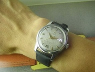 VANTAGE 50'S OMEGA SEAMASTER 海馬 CALENDAR 六點日曆 威化面  14K金細烏蠅字 2757-3 SC 全鋼 Bumper Auto cal.355 撞陀自動 34