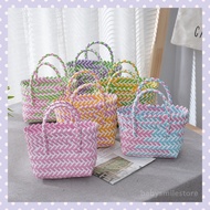 Beg Anyaman Goodies Bag (S) Doorgift Bag Bakul Anyaman Plastic Woven Bag Ramadan Raya Gift Basket Ha