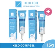KELO-COTE® Advanced Formula Silicone Scar Gel 15g | Scar Treatment for Keloid, Hypertrophic, Burn, Raised Acne Scars x2