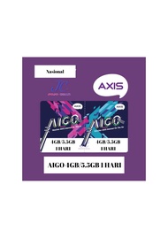 AXIS AIGO 4GB/5.5GB 1HARI (10 PCS)