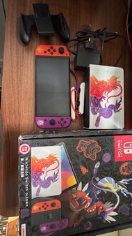 Switch OLED 寶可夢朱/紫版