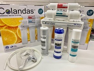 เครื่องกรองน้ำ Colandas 5 ขั้นตอน ระบบ UF ความละเอียดการกรอง 0.01 ไมครอน