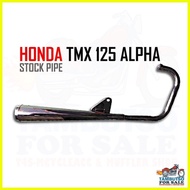 ♞,♘,♙Honda TMX 125 Alpha Stock Pipe Type Muffler for TMX 125 Alpha Exhaust pipe