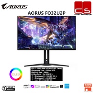 GIGABYTE AORUS FO32U2P 31.5" OLED GAMING MONITOR ( 31.5" OLED UHD / 0.03MS / 240HZ / AMD FREESYNC / 