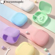 OCEANMAPDZ Braces Box Sealed Invisible Fake Teeth Container Mouth Guard Holder Office Protection Pla
