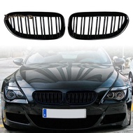 Front Kidney Bumper Grill Grille for  6 Series E63 E64 2004-2010 Racing Grill