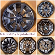 19 Inch Forged Car Wheel Hub Modification For Tesla Model 3 Model Y 19x8.5 Inches Wheel Rim