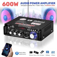 FLECO BT298A BLUETOOTH POWER AMPLIFIER | Audio Power Amplifier 600W Full Bass Fleco BT-298A - Blueto