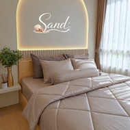 ชุดผ้าปูที่นอน Soul Sleep - SAND Collection (แบบรวมผ้านวม)