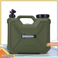18L Portable Water Jug W/ Spigot & Hand Sanitizer Bottle Water Dispenser for Outdoor Hiking