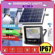 100W/200*cR<Watts+ko|Solar-nLightsROutdoorXWaterproofnFloodUuSolarZsLight LED Lamp With Remo