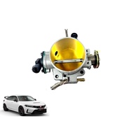 THROTTLE BODY 70MM HONDA CIVIC B16 B18 B20 D15 D16 H22A F20B SKUNK SILVER