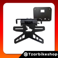 ท้ายสั้นกลไกตรงรุ่น YAMAHA YZF-R3 / MT-03 2017-2022 พร้อมแผ่นปิดท้ายกันน้ำและไฟเลี้ยวแต่ง