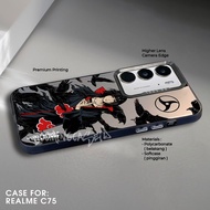 Case Realme C75 Casing Realme Premium Matte Hard Casing - Case IMD - Case Hologram Motif 74-75