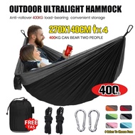 Duyan Hammock Heavy Duty Travel Camping Hiking Double Outdoor Portable Hammock