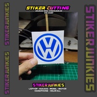 VW 2 LOGO STICKER CUTTING STICKER