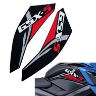 For Suzuki GSX-S750 750Z 2017-2021 GSXS750 Motorcycle Fuel Tank Side Protection Pad Sticker